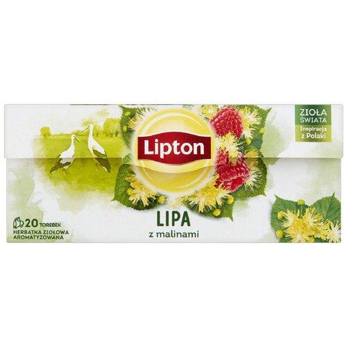 Herbata LIPTON Lipa z malinami (20 sztuk)