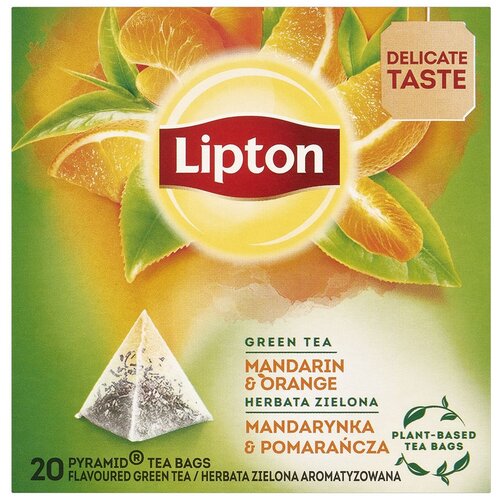 Herbata LIPTON Mandarynka i Pomarańcza (20 sztuk)