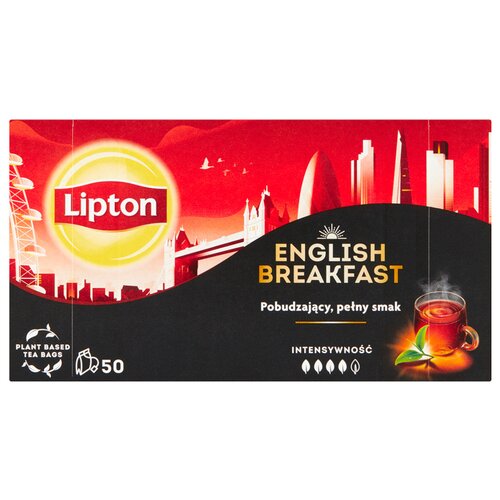 Herbata LIPTON English Breakfast (50 sztuk)