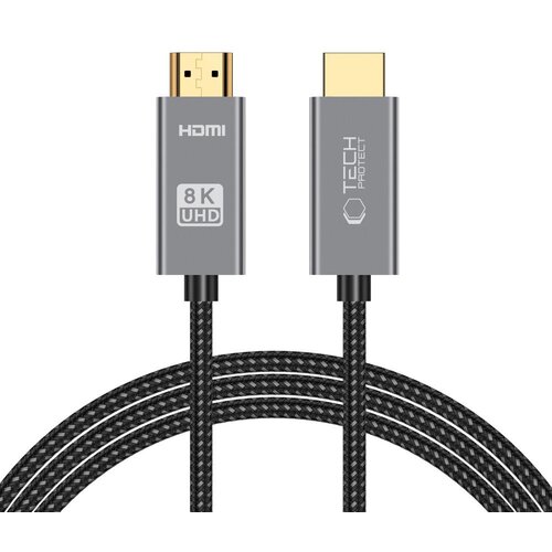 Kabel HDMI TECH-PROTECT UltraBoost 4K 120HZ/8K 60HZ 2 m Szary
