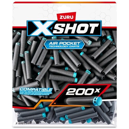 Strzałki ZURU X-Shot Excel Air Pocket Technology Darts 36592 (200 sztuk)