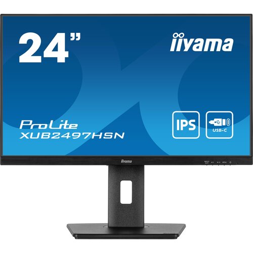 Monitor IIYAMA ProLite XUB2497HSN-B1 23.8" 1920x1080px IPS 100Hz 1 ms [MPRT]