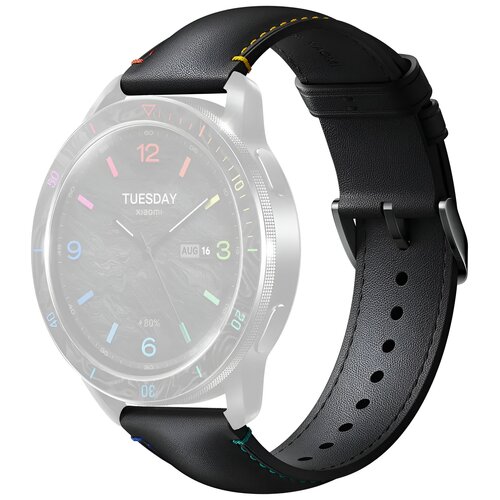 Pasek XIAOMI do Watch 5 active/lite/S3/2/2 Pro Czarny(Tęcza)