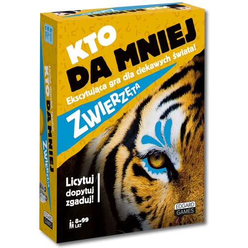 Gra towarzyska KAPITAN NAUKA Kto da mniej Zwierzęta