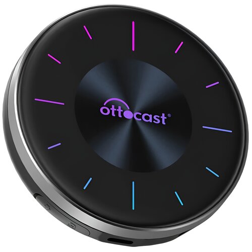 Adapter OTTOCAST OttoAibox P3 PCS46 Bezprzewodowy CarPlay Android Auto Czarny