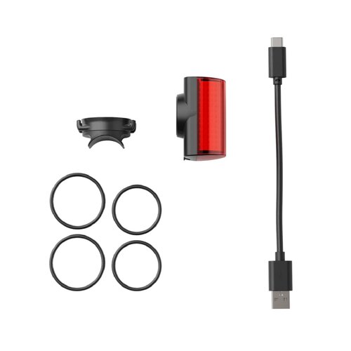 Lampka rowerowa SHAPEHEART Red Light 270