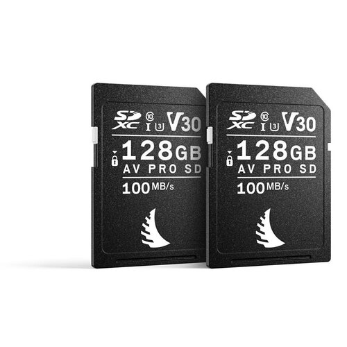 Karty pamięci ANGELBIRD AV Pro SDXC 128GB Match Pack do Fujifilm (2 szt.)
