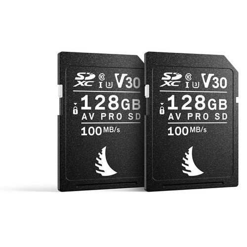 Karty pamięci ANGELBIRD AV Pro SDXC 128GB Match Pack do Nikon (2 szt.)