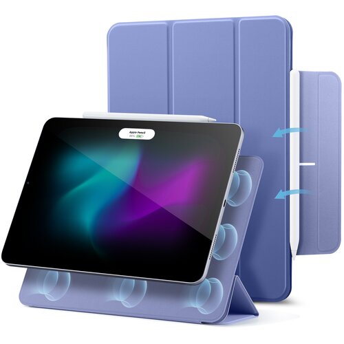 Etui na iPad Pro / Air ESR Rebound Magnetic Lawendowy