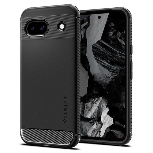 Etui SPIGEN Rugged Armor do Google Pixel 8A Czarny