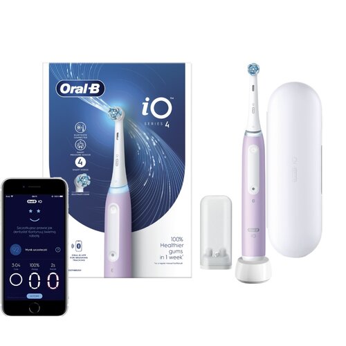 Szczoteczka magnetyczna ORAL-B iO 4 Lawendowy