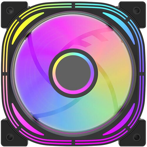 Wentylator DARKFLASH INF24 ARGB Czarny (3 szt.)