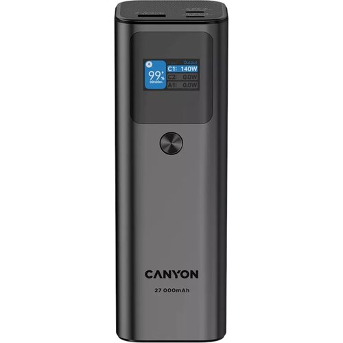 Powerbank CANYON PB-2010 27000 mAh 140W Ciemnoszary