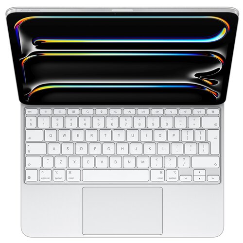 Etui na iPad Pro 13 cali APPLE Magic Keyboard Biały Klawiatura