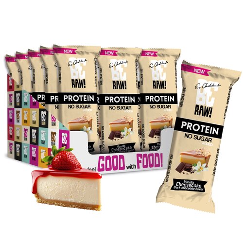 Baton proteinowy BERAW Sernikowy (15 x 40 g)