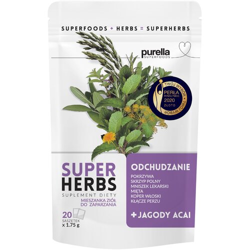 Herbata PURELLA Superherbs Odchudzanie (20 sztuk)