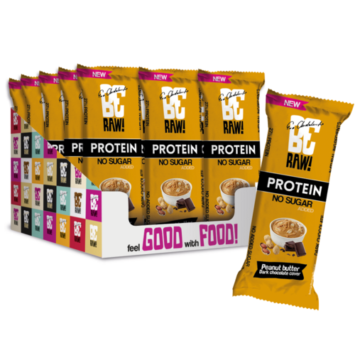 Baton proteinowy BERAW Masło orzechowe (15 x 40 g)