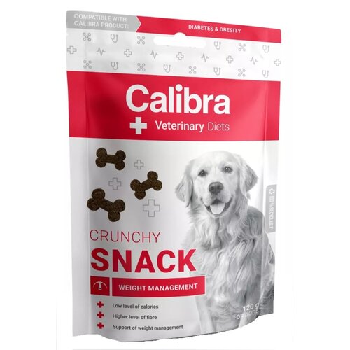Przysmak dla psa CALIBRA VD Crunchy Snack Weight Management 120 g