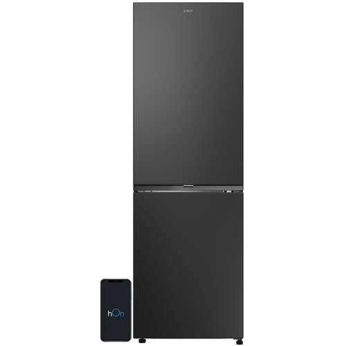 Lodówka CANDY CNCQ2T618EB Fresco 300 No Frost 185cm Czarna