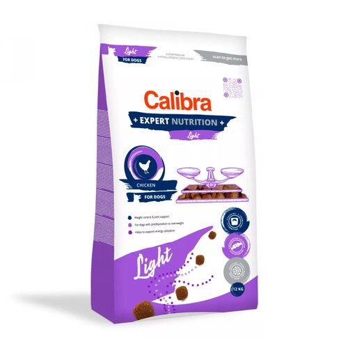 Karma dla psa CALIBRA EN Light 12 kg