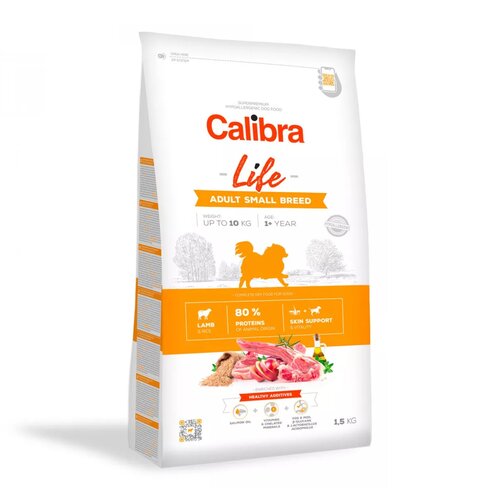 Karma dla psa CALIBRA Life Adult Small Breed Jagnięcina 1,5 kg