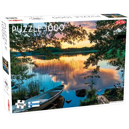 Puzzle TACTIC Summer Night in Finland (1000 elementów)