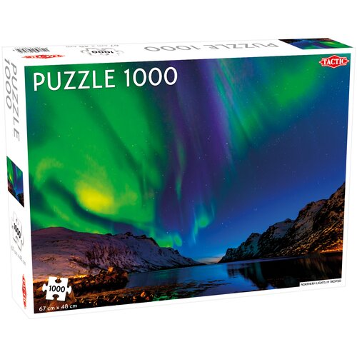 Puzzle TACTIC Northern Lights in Tromso 56647 (1000 elementów)