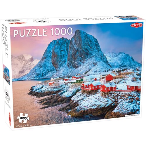 Puzzle TACTIC Wioska Rybacka Hamnoy 56649 (1000 elementów)