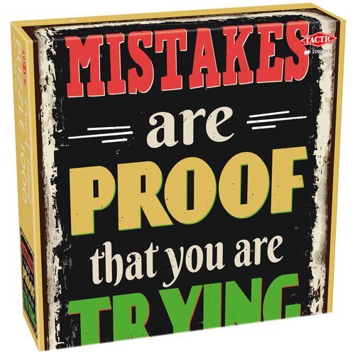 Puzzle TACTIC Mistakes Proof of Trying 58656 (1000 elementów)