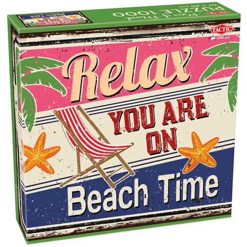 Puzzle TACTIC Beach Time 58657 (1000 elementów)