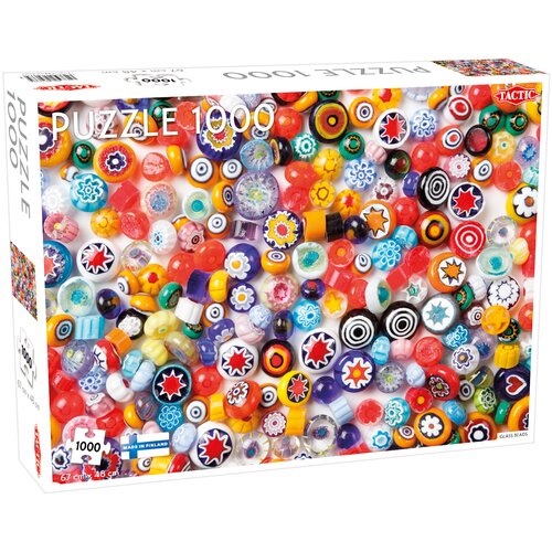Puzzle TACTIC Impuzzlible Szklane koraliki 58266 (1000 elementów)