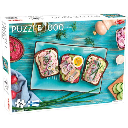 Puzzle TACTIC Danish Sandwich 58676 (1000 elementów)