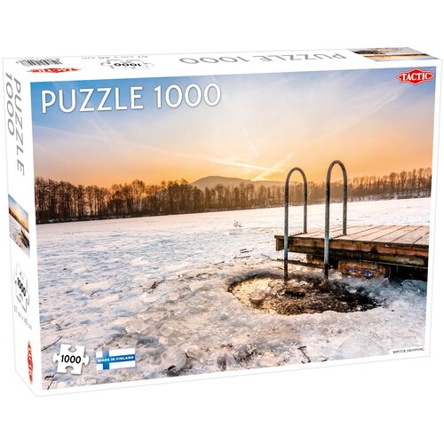 Puzzle TACTIC Winter Swimming 58669 (1000 elementów)