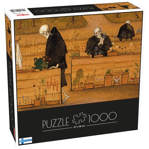 Puzzle TACTIC Hugo Simberg Ogród Śmierci 58689 (1000 elementów)