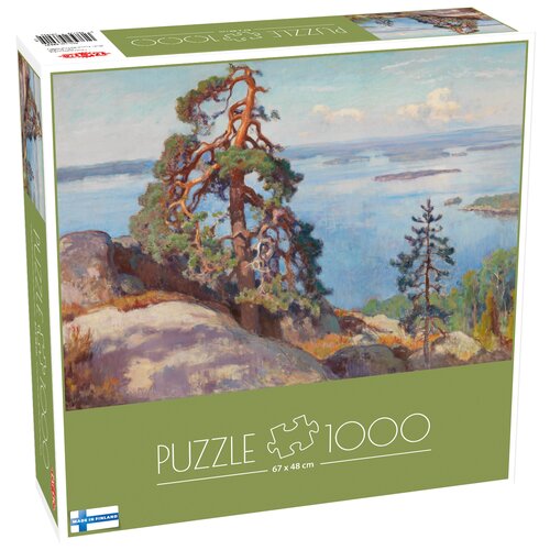Puzzle TACTIC Eero Järnefelt Krajobraz z Koli (1000 elementów)