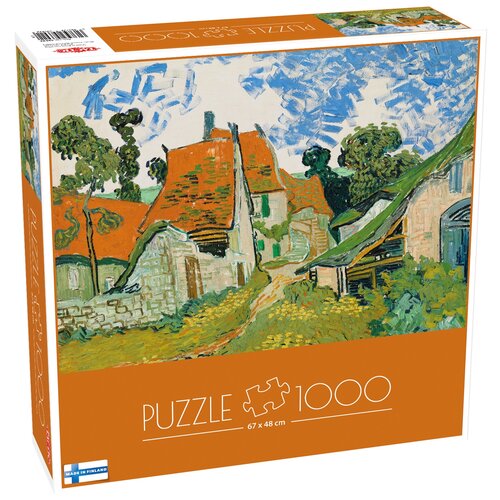 Puzzle TACTIC Vincent van Gogh Ulica w Anvers-sur-Oise 58692 (1000 elementów)