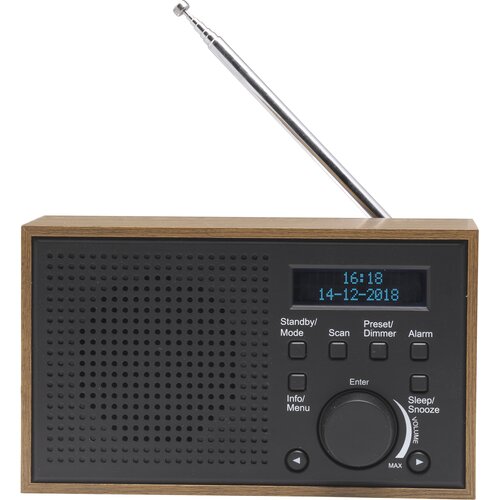 Radio DENVER DAB-46 Przenośne Czarny