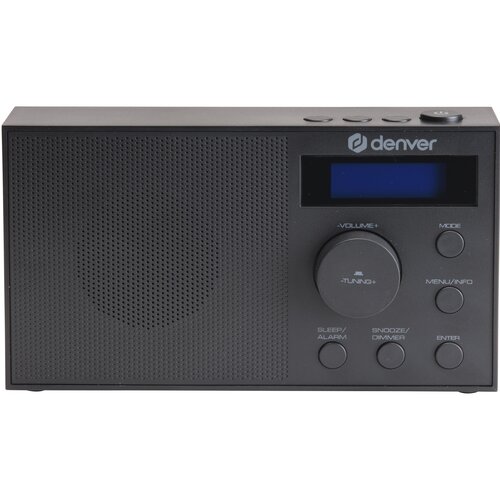 Radio DENVER DAB-51B Przenośne Czarny