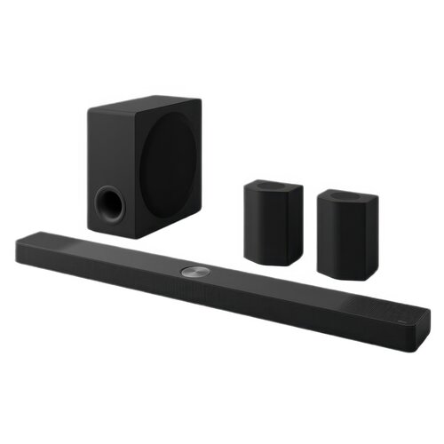 Soundbar LG S95TR Czarny 9.1.5-kanałowy, Bezprzewodowy Subwoofer,4K,HDMI ARC,Dolby Atmos, DTS:X,Wi-Fi,AirPlay2