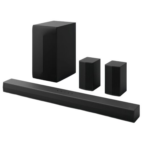 Soundbar LG S60TR Czarny 5.1-kanałowy, Bezprzewodowy Subwoofer, HDMI ARC, BT, Dolby Digital, DTS Digital Surround