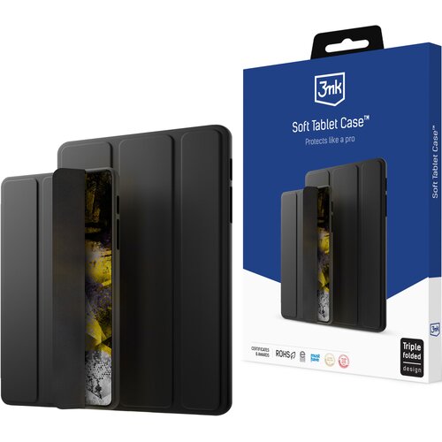 Etui na iPad Pro 3MK Soft Tablet Case Czarny