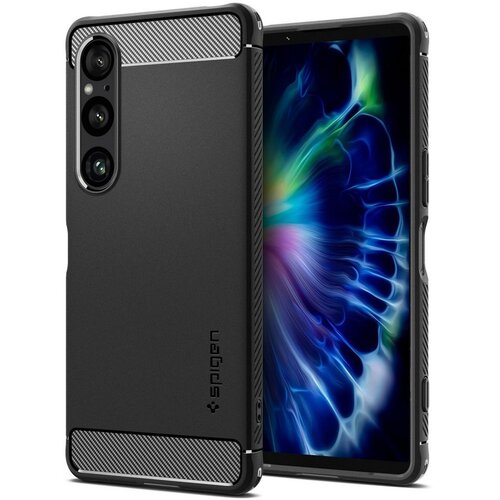 Etui SPIGEN Rugged Armor do Sony Xperia 1 VI Czarny