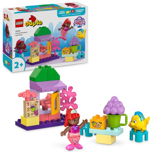 LEGO 10420 DUPLO Disney Stoisko kawowe Arielki i Florka