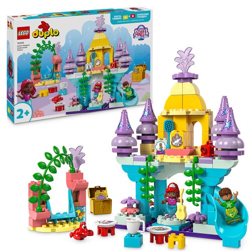 LEGO 10435 DUPLO Disney Magiczny podwodny pałac Arielki z Małej Syrenki