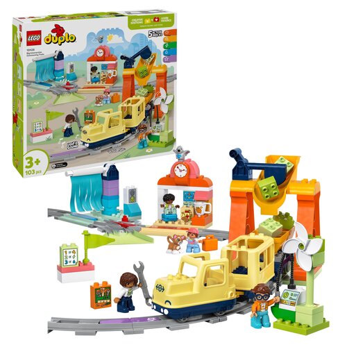 LEGO 10428 DUPLO Duży interaktywny pociąg miejski