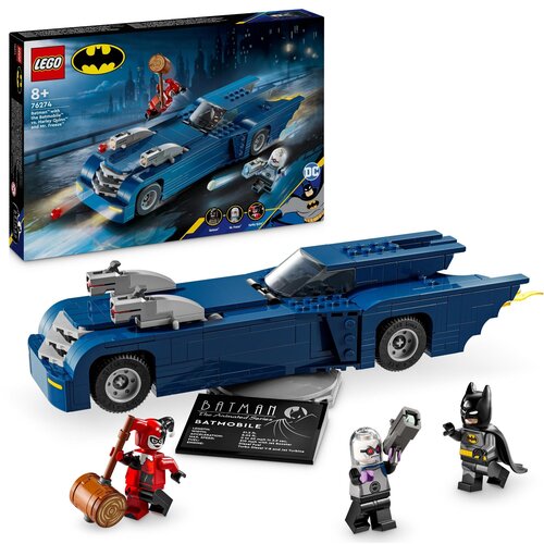 LEGO 76274 DC Batman z batmobilem kontra Harley Quinn i Mr. Freeze