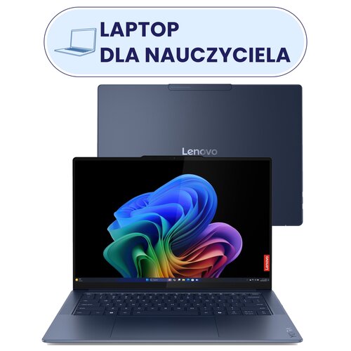 Laptop LENOVO Yoga Slim 7 14Q8X9 14.5" OLED Snapdragon X Elite 16GB RAM 1TB SSD Windows 11 Home