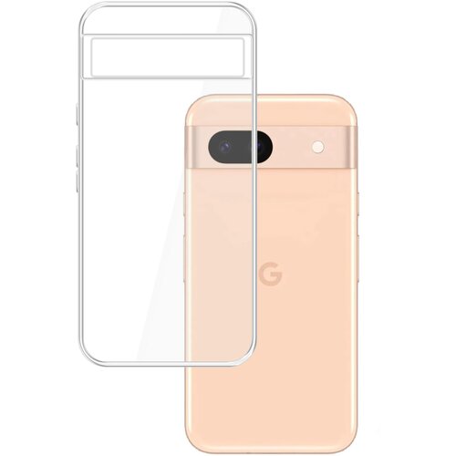 Etui 3MK Clear Case do Google Pixel 8A 5G Przezroczysty