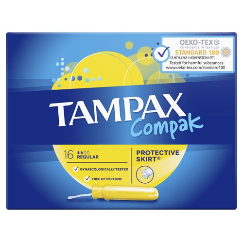 Tampony TAMPAX Compak Regular (16 sztuk)