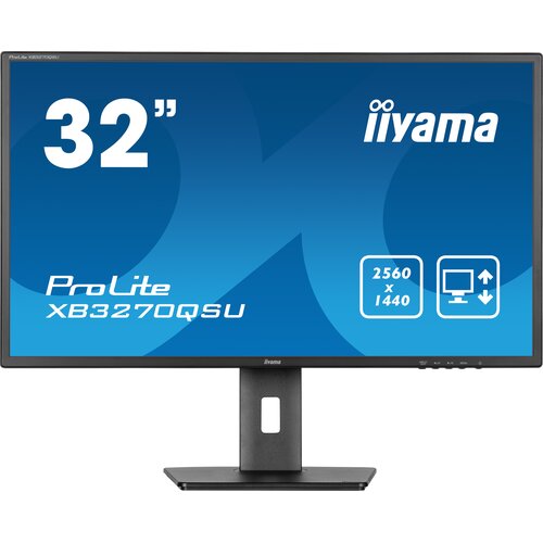 Monitor IIYAMA ProLite XB3270QSU-B1 31.5" 2560x1440px IPS 100Hz 3 ms